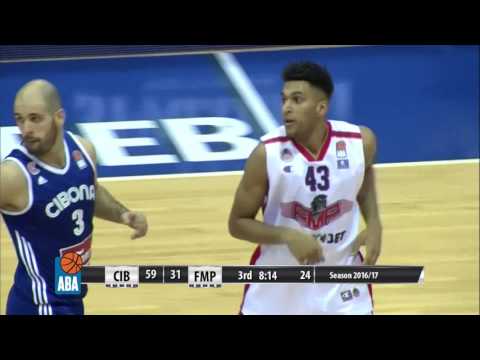 ABA Liga 2016/17 highlights, Round 7: Cibona - FMP (29.10.2016)
