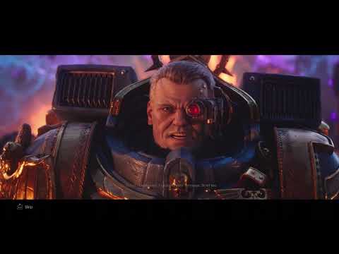 Lord Calgar Saves The Ultramarines Scene - Warhammer 40K Space Marine 2