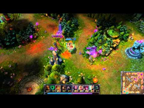 LoL - TRIPPLE KILL FIRST MINUTE MUST SEE @@@@!!!!!!