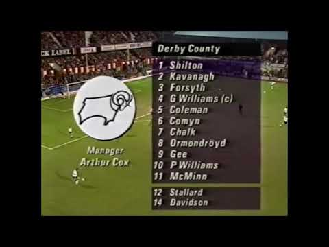 Aston Villa v Derby County Fa Cup 4th rnd 1991/92