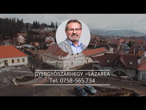 Complex comercial in centrul comunei Lazarea — Video