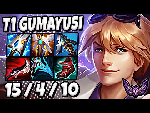 T1 Gumayusi Ezreal vs Sivir [ ADC ] Lol Korea Master Patch 13.1 ✅