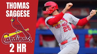 THOMAS SAGGESE HOME RUNS: 2025