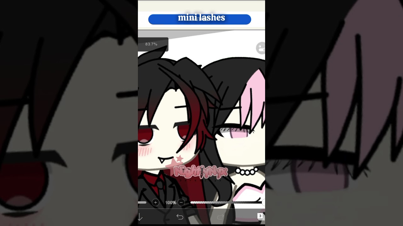 HOW TO EDIT A GACHA GIRL/BOY EYES ON IBISPAINT#tutorial #fyp #arttutorial #gachatutorials #nyx #xavi