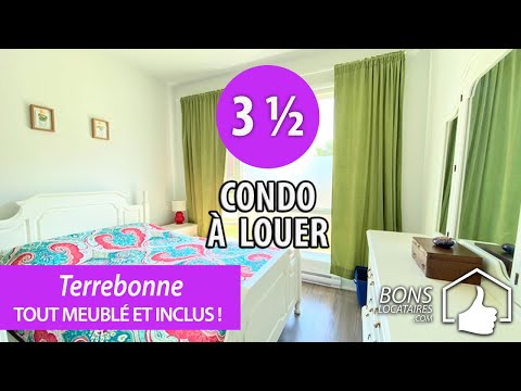 Condo à louer / Visite virtuelle / Apartment Tour / Terrebonne 3 ½ (BonsLocataires.com)