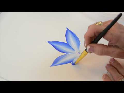 Learn to Paint - One Stroke Painting with Donna Dewberry; How to Paint in Monochrome!