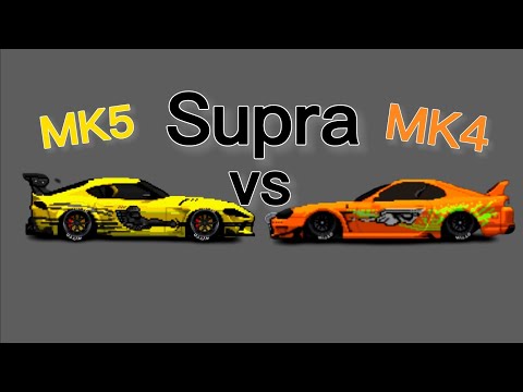 pixel car racer - Paul walker Toyota Supra MK4 vs Supra MK5 drag race - Ethanol Engines