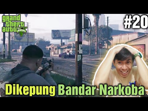 Dikepung Bandar Narkoba Terbesar - Franklin & Trevor - GTA 5 - Part 20