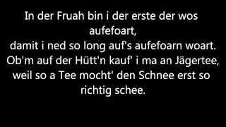 Wolfgang Ambros - Schifoan (Lyrics)