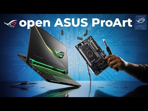 How to open ASUS ROG Strix G16 G615 (2025) - disassembly and upgrade options