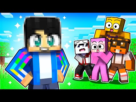 TeeVee Becomes a HUMAN in Minecraft!