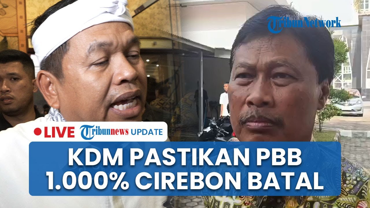 🔴LIVE: Dedi Mulyadi Pastikan PBB Cirebon Tak Naik 1.000 Persen usai Temui Wali Kota Effendi Edo