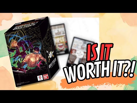 * IS THE DOUBLE PACK SET VOL 3 WORTH IT?! * - One Piece Card Game Reviews + GIVEAWAY!!!