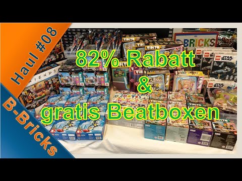 Haul #08 | Sets mit 82% Rabatt + gratis Lego Beatboxen🥳 |  super Teile & Figuren für BrickLink!