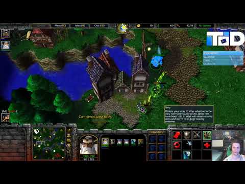 WarCraft III - PITLORD FIRST VS NIGHTELF