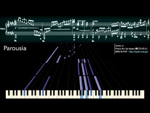 ピアノ楽譜で Parousia / xi [Piano Version]