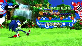 "Sonic Generations" All Rank Animations