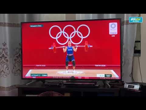 Olympics FIRST Gold Medal for the Philippines | Hidilyn Diaz |127 kilos | Olympics 2021 Tokyo