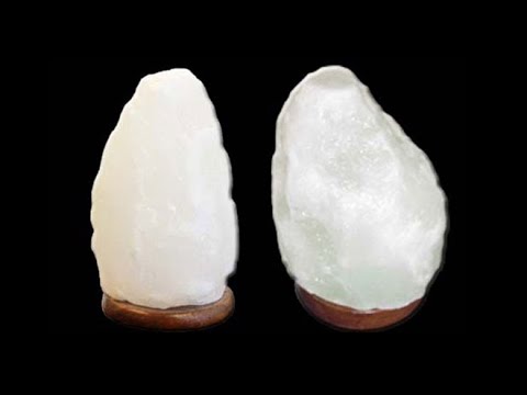 The Best White Himalayan Salt Lamps | White Natural Crystal Salt Lamp | Rare White Salt Lamp