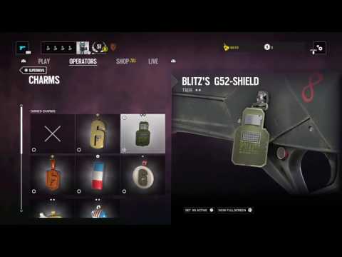 Blitz G-52 Flash Shield Universal Charm (Rainbow Six:Siege)
