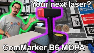 The BEST Fiber Laser for Small Shops? Full Review of the ComMarker B6 60W MOPA fiber laser