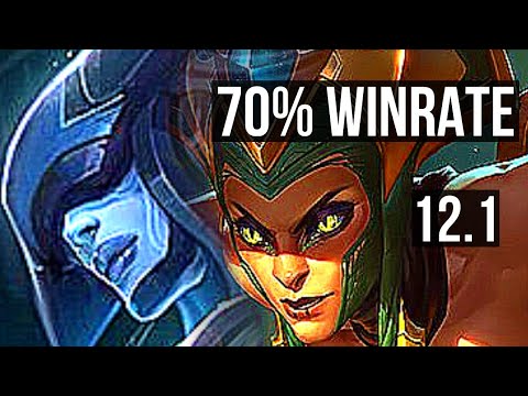 LISSANDRA vs CASSIOPEIA (MID) | 70% winrate | TR Diamond | 12.1