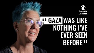 Paediatric nurse describes what she saw in Gaza | Save the Children UK