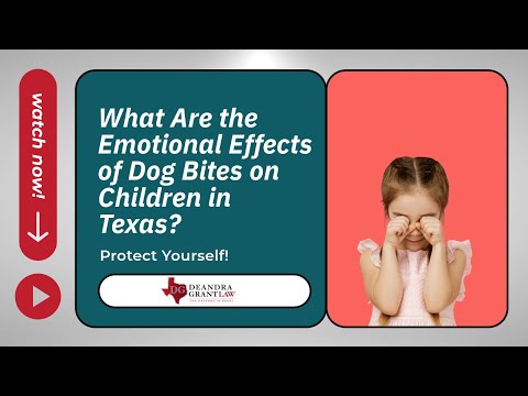 What Are the Emotional Effects of Dog Bites on Children in Texas? Things to Know | Deandra Grant Law