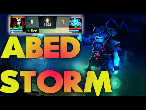 EG ABED Next Level Player [Storm Spirit] Pro Mid  7.26c Dota 2