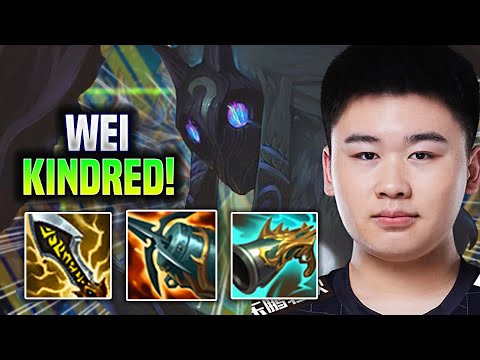 WEI IS SO CLEAN WITH KINDRED! - RNG Wei Plays Kindred Jungle vs Viego! | Season 2022