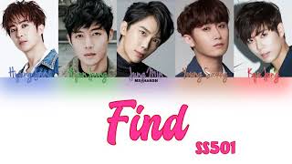 SS501 - Find Han|Rom|Eng Color Coded Lyrics