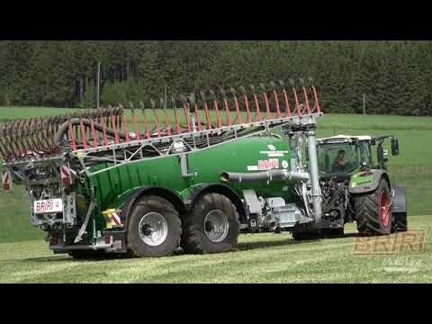 BRIRI Multi-Line hígtrágya tartálykocsik, profi kivitel, volumen- vagy hatóanyag-alapú vezérlés ISOBUS rendszerrel, precíziós gazdálkodáshoz