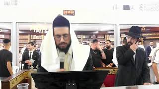 הרב נתנאל סנדרו בוחניק שליט"א - מעמד אמירת הסליחות (הרב נתנאל סנדרו בוחניק) - התמונה מוצגת ישירות מתוך אתר האינטרנט יוטיוב. זכויות היוצרים בתמונה שייכות ליוצרה. קישור קרדיט למקור התוכן נמצא בתוך דף הסרטון