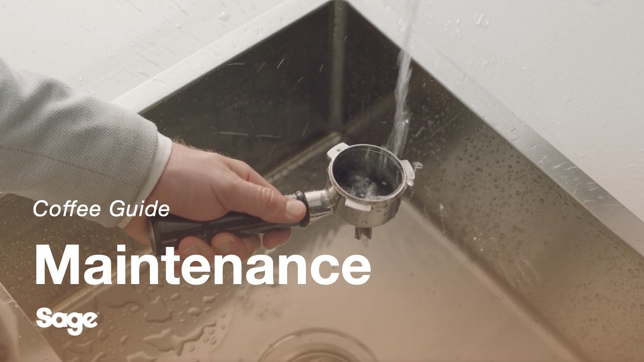 Filter basket rinse