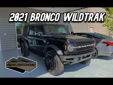 2021 FORD BRONCO WILDTRAK- SASQUATCH PKG: The Most Off-Road Ready SUV?