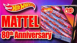 Hot Wheels Mattel 80th Anniversary Silver Series Unboxing and Review