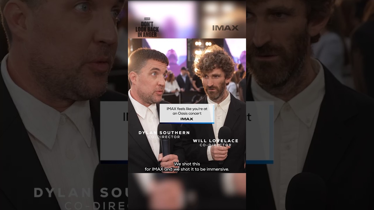 Miniature de la vidéo feels like i'm onstage with liam and noel du film Oasis: Don't Look Back in Anger