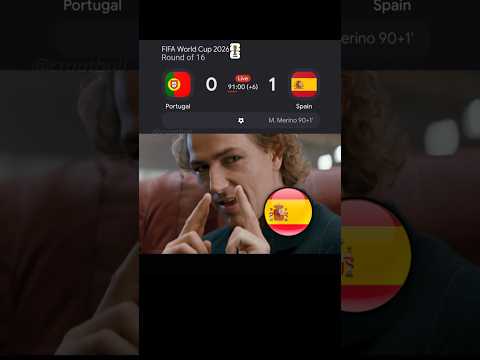 Portugal 0 1 Spain | Highlights
