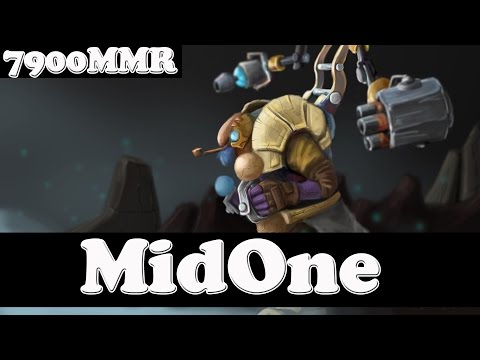 Dota 2 - Patch 6.87 - MidOne 7900MMR Plays Tinker Vol 2 - Ranked Match Gameplay