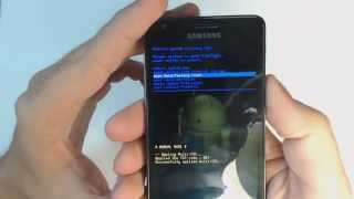 Samsung Galaxy S2 I9100 hard reset