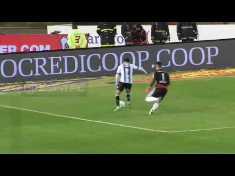 El gol de Marcos Acuña desde el campo de juego