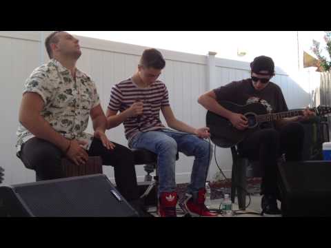 Nick Tangorra singing Love At First 8/25/13