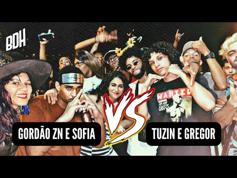 (PEGOU FOGO 🔥) GORDÃO ZN E SOFIA X TUZIN E GREGOR - 1° FASE - HELIANTO FANTASY