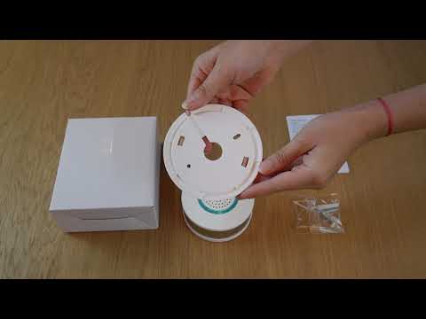 Senzor wireless de fum si temperatura PGST PA-438R - www.1cctv.ro