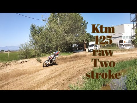 ktm 125 raw two stroke mx sx (didac 158)
