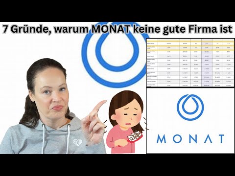 7 Gründe, warum MONAT KEINE gute Firma ist...wenn du Geld verdienen willst [DEUTSCH] #monat