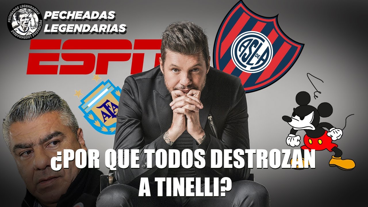 Por que todos destrozan a Tinelli? |  AFA (Chiqui Tapia) - ESPN (Vignolo y cia) -  San Lorenzo