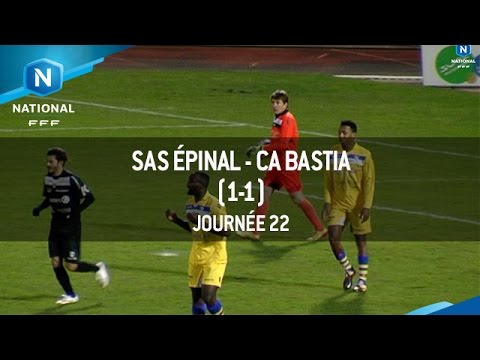 J22 : SAS Epinal - CA Bastia (1-1), le résumé