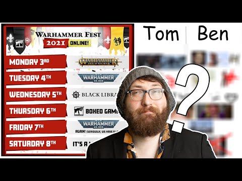 Warhammer Fest Predictions! w/ Tom & Ben - Total War: Warhammer II - 28/04/21