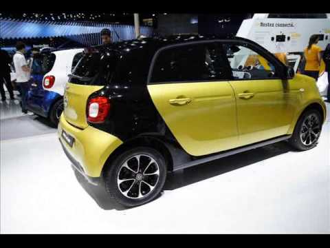 All New 2015 Smart forfour- 2014 Paris Motor Show